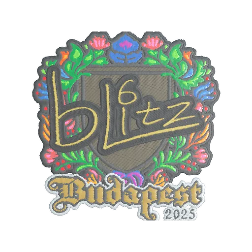 Sticker | bLitz (Embroidered) | Budapest 2025