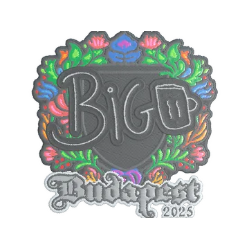 Sticker | biguzera (Embroidered) | Budapest 2025