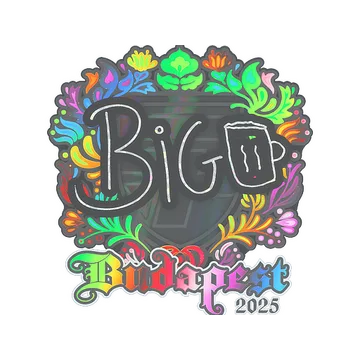 Sticker | biguzera (Holo) | Budapest 2025