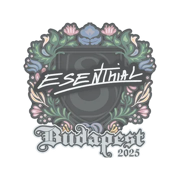Sticker | esenthial | Budapest 2025