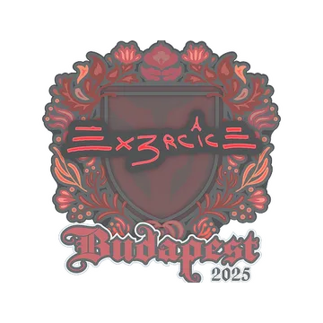 Sticker | Ex3rcice | Budapest 2025