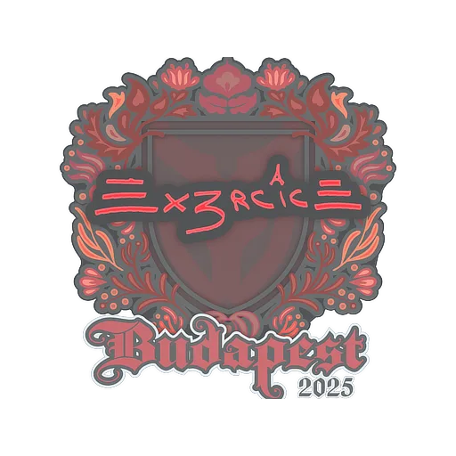 Наклейка | Ex3rcice | Будапешт-2025