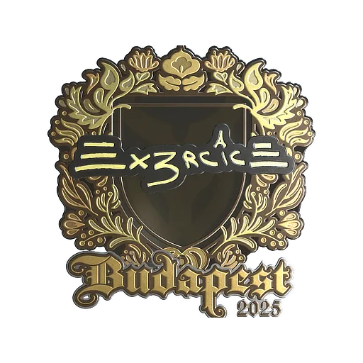 Sticker | Ex3rcice (Gold) | Budapest 2025
