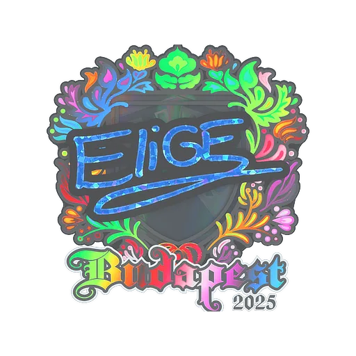 Sticker | EliGE (Holo) | Budapest 2025