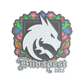 Sticker | Team Spirit (Embroidered) | Budapest 2025
