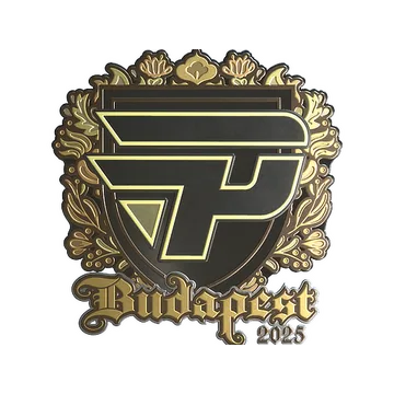 Sticker | paiN Gaming (Gold) | Budapest 2025