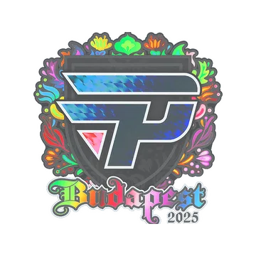 Наклейка | paiN Gaming (голографическая) | Будапешт-2025