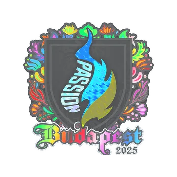 Sticker | Passion UA (Holo) | Budapest 2025