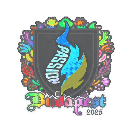 Sticker | Passion UA (Holo) | Budapest 2025