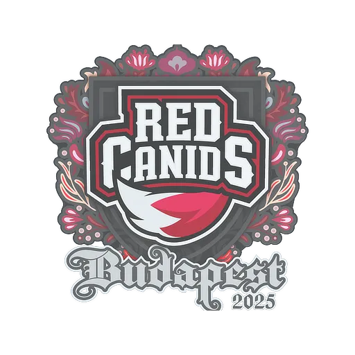 Наклейка | RED Canids | Будапешт-2025