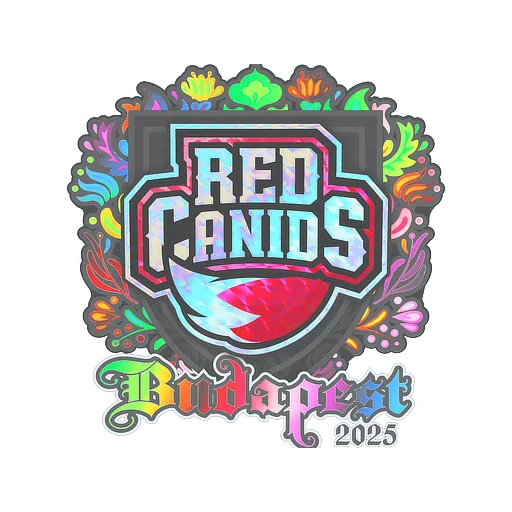 Sticker | RED Canids (Holo) | Budapest 2025