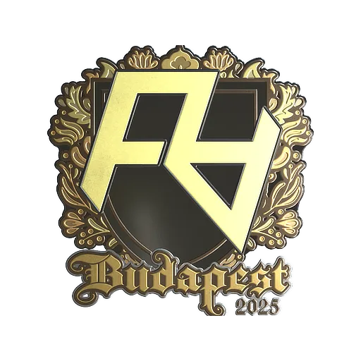Sticker | Rare Atom (Gold) | Budapest 2025