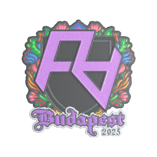 Sticker | Rare Atom (Embroidered) | Budapest 2025