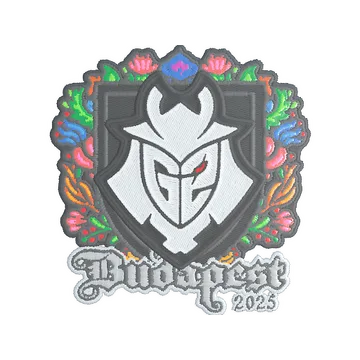 Sticker | G2 esports (Embroidered) | Budapest 2025