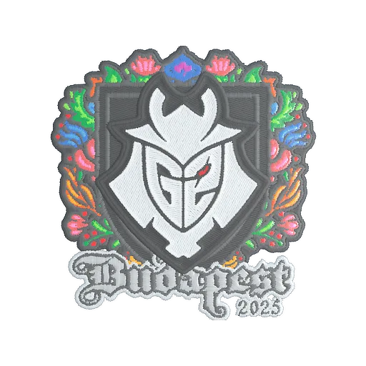 Sticker | G2 esports (Embroidered) | Budapest 2025