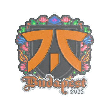 Sticker | fnatic (Embroidered) | Budapest 2025