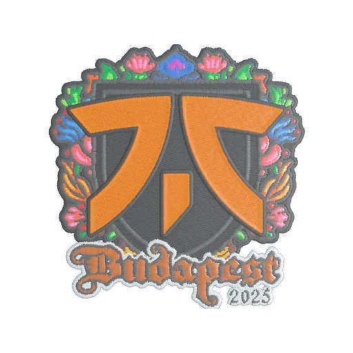 Sticker | fnatic (Embroidered) | Budapest 2025