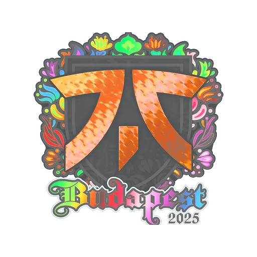 Наклейка | Fnatic (голографическая) | Будапешт-2025