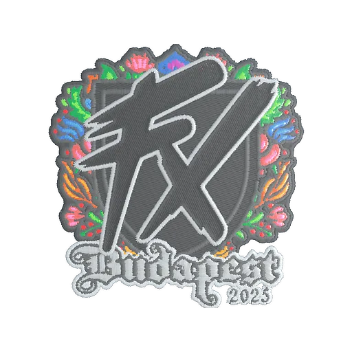 Sticker | Fluxo (Embroidered) | Budapest 2025