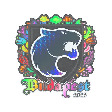 Наклейка | FURIA (голографическая) | Будапешт-2025
