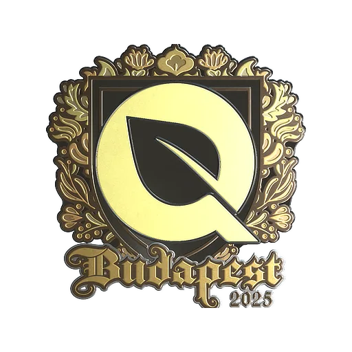Наклейка | FlyQuest (золотая) | Будапешт-2025