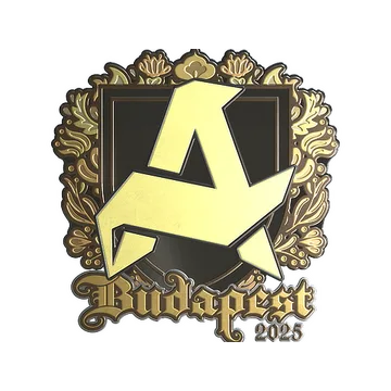 Sticker | Aurora (Gold) | Budapest 2025