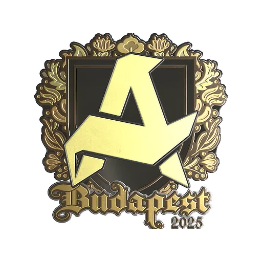 Sticker | Aurora (Gold) | Budapest 2025