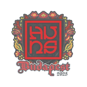 Sticker | The Huns | Budapest 2025