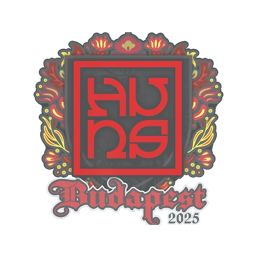 Sticker | The Huns | Budapest 2025
