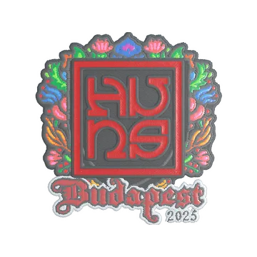 Sticker | The Huns (Embroidered) | Budapest 2025