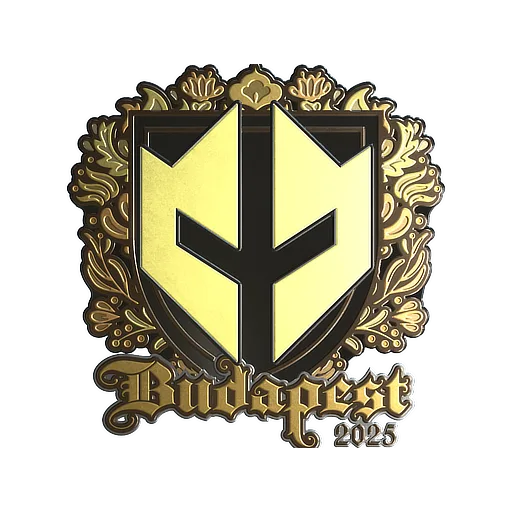 Наклейка | Imperial Esports (золотая) | Будапешт-2025