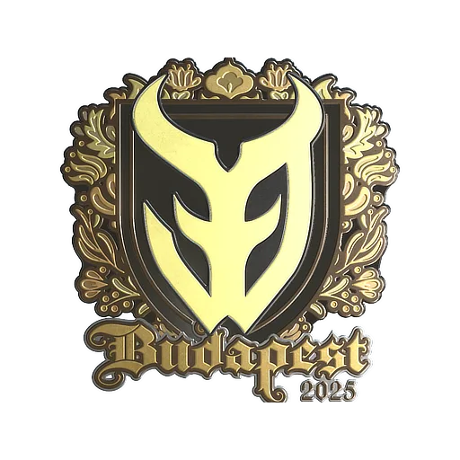 Sticker | 3DMAX (Gold) | Budapest 2025