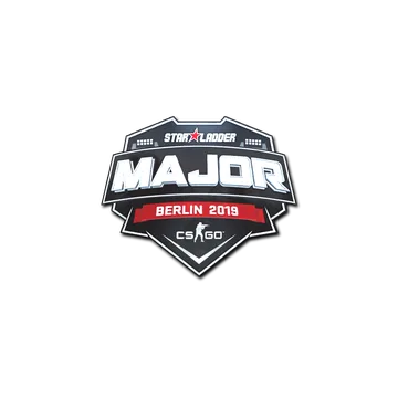 Наклейка | StarLadder (металлическая) | Берлин-2019