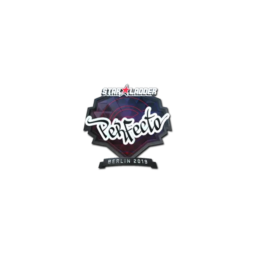 Наклейка | Perfecto (металлическая) | Берлин-2019