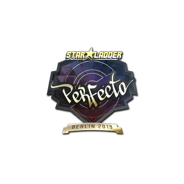 Sticker | Perfecto (Gold) | Berlin 2019