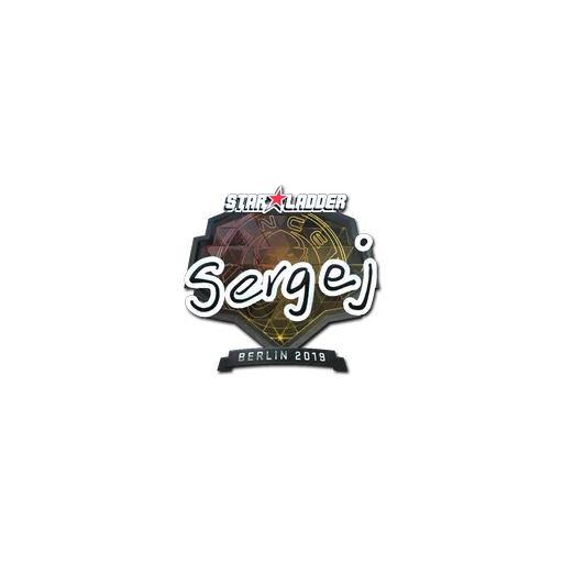 Sticker | sergej (Foil) | Berlin 2019