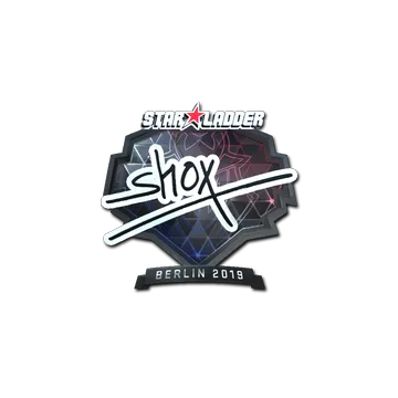 Sticker | shox (Foil) | Berlin 2019