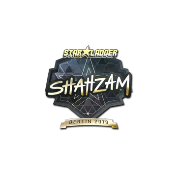 Sticker | ShahZaM (Gold) | Berlin 2019