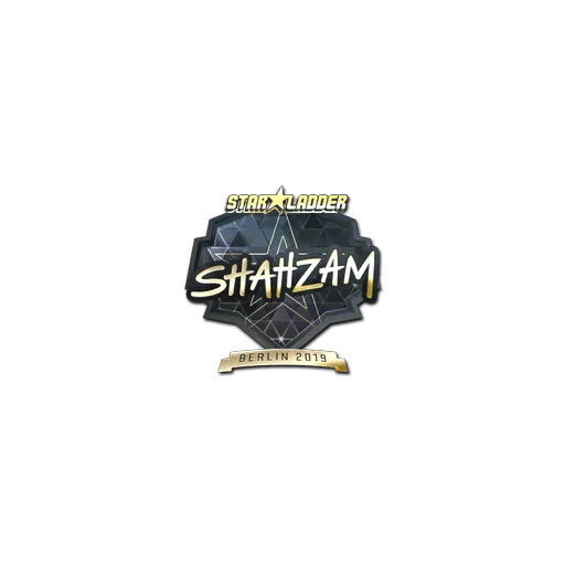 Sticker | ShahZaM (Gold) | Berlin 2019