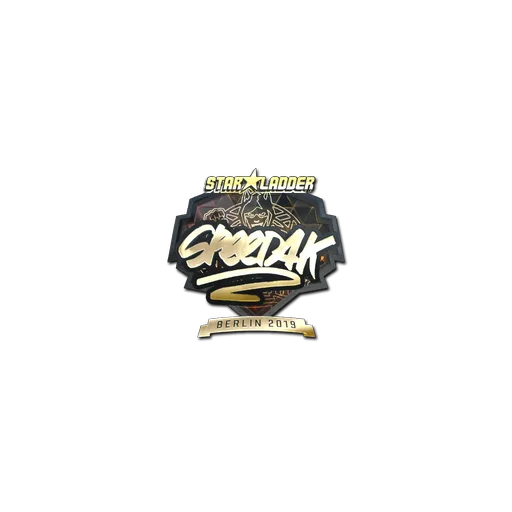 Sticker | speed4k (Gold) | Berlin 2019