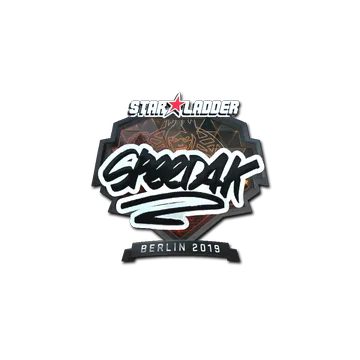 Sticker | speed4k (Foil) | Berlin 2019