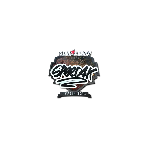 Sticker | speed4k (Foil) | Berlin 2019