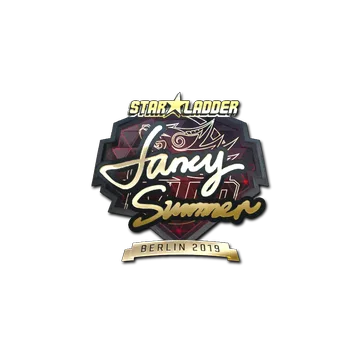 Sticker | Summer (Gold) | Berlin 2019