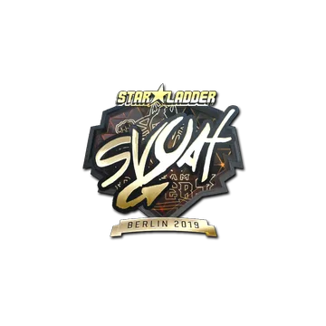 Sticker | svyat (Gold) | Berlin 2019