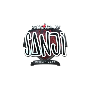 Sticker | SANJI (Foil) | Berlin 2019