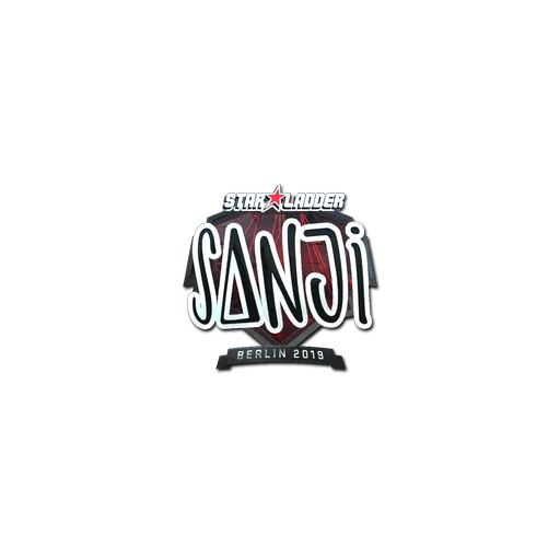 Sticker | SANJI (Foil) | Berlin 2019