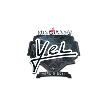 Sticker | yel (Foil) | Berlin 2019