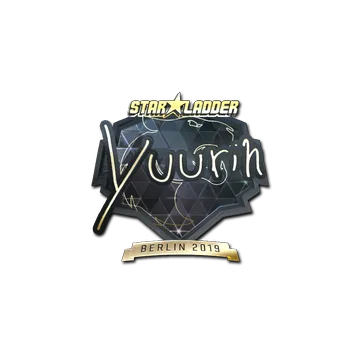 Sticker | yuurih (Gold) | Berlin 2019