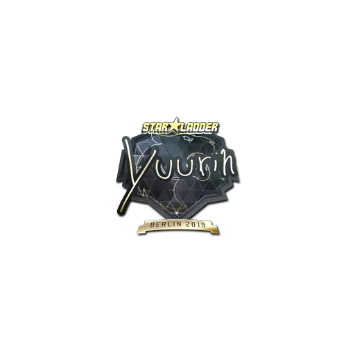 Sticker | yuurih (Gold) | Berlin 2019
