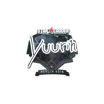 Sticker | yuurih (Foil) | Berlin 2019